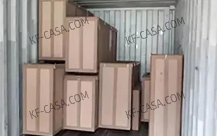 Wooden box packing