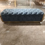 Luxury Bed Room Furniture Modern for King Bedroom Home Frame Upholstered Single Side Design Back Beds Luxury Bed