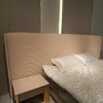 Modern Bed Headboard Design Frame King Size for Upholstered Bedroom Room Beds and Style Luxurious Mattress Set Modern Bed